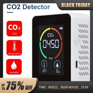 공기 질 이산화탄소 농업 생산 온실 백색 가스 계량기, 1개