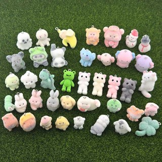 비즈톡 [PF-1-00]후로킹펜던트 고양이 토끼 강아지 코끼리 공룡 수달 우파루파 48종 모음 1개