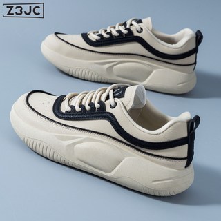Z3JC 春夏款運動通勤小白鞋女鬆糕底復古休閒百搭單鞋學生板鞋