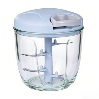 WHH 야채 슬라이서 5중칼날 대형, 1개, 푸른 색