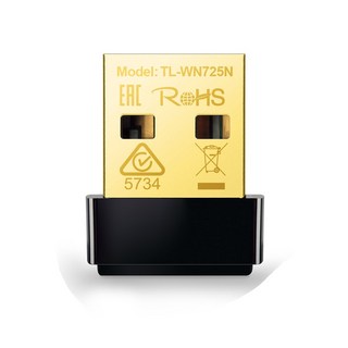 TP-Link TL-WN725N 150Mbps迷你USB無線網卡，高速穩定，隨插即用，適用於桌機筆電, 1個