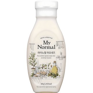 我的普通特級初榨橄欖油蛋黃醬, 260g, 1瓶