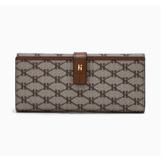 헤지스 헤리아토 시그니처 패턴 여성 장지갑 (선물포장)