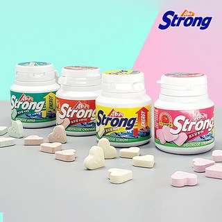 알프스 스트롱 프리미엄 포도당 캔디 개별포장 저혈당 사탕 천연향 60gx4EA 세트, 4개