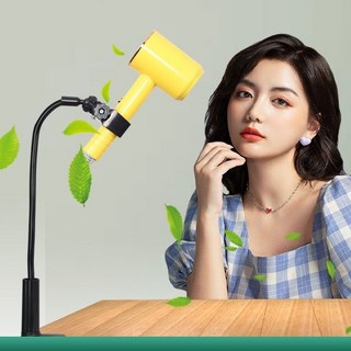吹風機架 吹風機支架 懶人吹風機掛架 免釘收納 浴室置物架, 1個, 新款黑色夾式支架（80cm自由選）