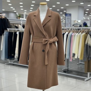 숲 핸드메이드 케시미어 혼방 싱글 투버튼 코트/OBAHCQ1A_SH