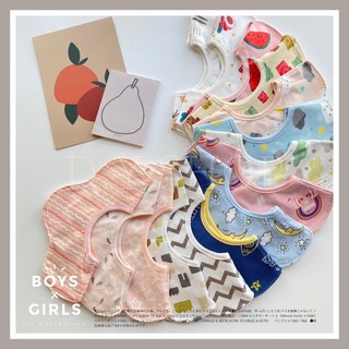 ᴅ.ʏ sʜᴏᴘ/【台灣 】口水巾 360度防水圍兜 造型圍兜 圍兜口水兜 純棉圍兜 純棉口水巾 防水圍兜