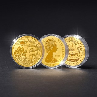 골드팡 24K 행운 순금코인 0.2g 3종 택1+복패키지 세트_당일도착(십장생/엘리자베스/해피벌스데이) 쌀알금 콩알금 덩어리 저중량 금거래소 미니골드바 금테크 부모님선물