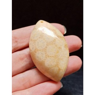 菊花石 珊瑚玉 米色蕾絲花 吊墜 吊飾 配件 天然