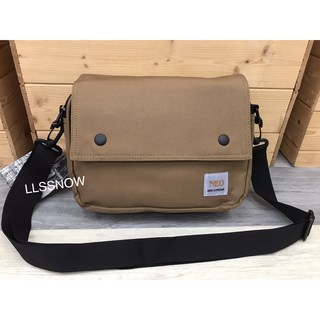 Neo Stream 潮流多格層側背包 防潑水尼龍斜背包 - 旅人包鋪T.B, 卡其色,小款 (#8221)