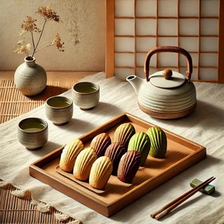 法式瑪德蓮 濕潤鬆軟的口感（法芙娜可可、日本抹茶、奶香原味）, 奶香原味