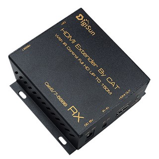 DigiSun HDMI over IP 網路線訊號延長器 紅外線遙控傳輸 (直線150公尺) EH650, 1個