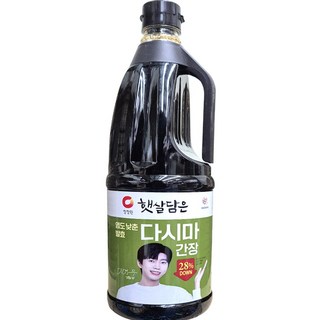 청정원 염도낮춘 발효다시마 간장 1.7L, 1개