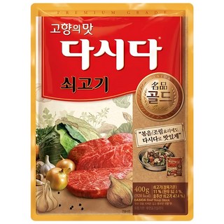 다시다 명품 골드 쇠고기, 400g, 1개