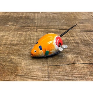 伍拾錢 發條鐵皮玩具 動物造型 (公雞/白兔/老鼠/青蛙/坦克) 交換禮物/聖誕禮物/生日禮物, 1個, 快跑老鼠