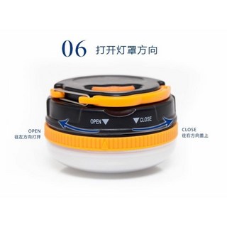 昇旺創新 迷你防水露營燈 輕巧便攜 戶外露營應急照明, 1個