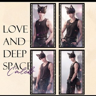 限時下殺6.13 戀與深空6.13生日夏以晝狼尾狼耳膠片光影高級精美週邊穀子二次元, all 4張