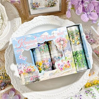 앨리스앤 빈티지 다꾸 조경 롤스티커세트 꽃가지& 꽃담, 1개, B (HR061)