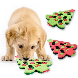 견행묘행 강아지 노즈워크 장난감 냄새맡는 간식 퍼즐, 1개, 레드믹스