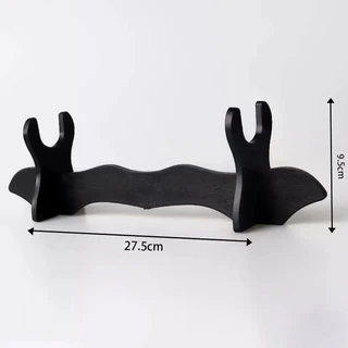 70cm 솔로 레벨링 S 무기 폼 소드 코스프레 Kasaka's Venom Fang PU Collectible 야외 훈련 칼 완구, 03 27.5cm display stand