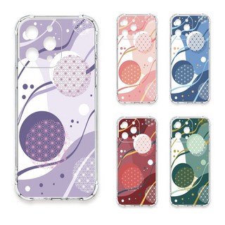 24H快速出貨 TRON vivo V30 日系和風圓點水球系列 四角防摔 軟殼 手機殼