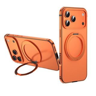 IM-CHEN 맥세이프 티타늄 합금 휴대폰 핑거링 거치대 케이스