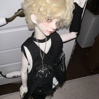 BJD 娃娃假髮 六分四分 OB11 八分娃娃假髮 弗朗西斯假髮 8分假髮, 1個, 14.5-15釐米