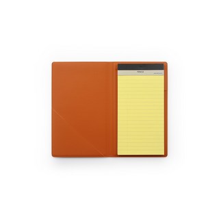 페니체 비즈니스 PU 미니 메모패드 113.5 x 183 mm, 오렌지, 1개