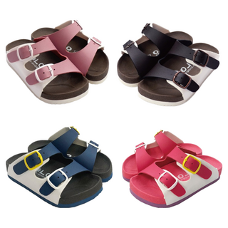 POLO MIT 台灣製 小方釦休閒童拖鞋 戶外拖鞋 3033