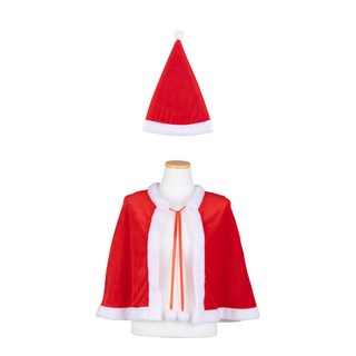 아트포유 산타 모자 망토 세트 남자 여자 크리스마스 코스튬