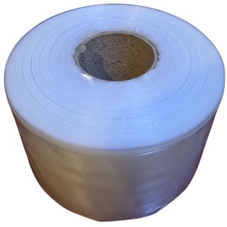 두꺼운 원통비닐 짤라서 사용하는 신재비닐, 0.08mm x 10cm x 10M, 1개, 투명