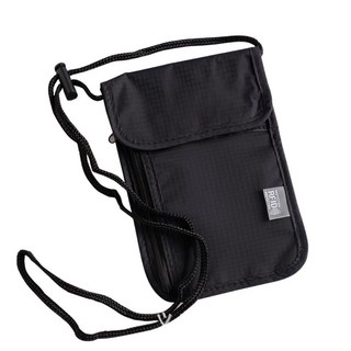 KOLKO 頸掛式RFID防盜護照包 多層收納旅行隨身包