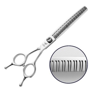 비비드 시그니처 커브가위 건반 요술 34발 지우개 애견 미용가위 전문가용 마무리용