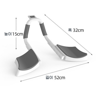 [어반굿즈] 몸짱 뱃살 다이어트 플랭크 복근 운동기구, 52*32*15cm, 1개