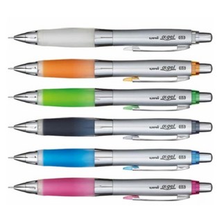 三菱 UNI Α-Gel M5-617G 阿發自動鉛筆 果凍筆 搖搖自動鉛筆, 617(粗)藍色*1隻, 1個, 0.5cm