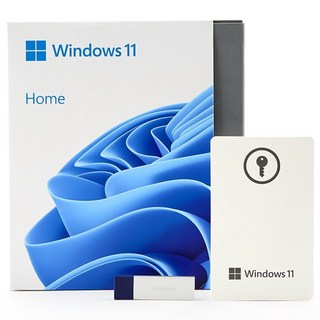 [MS Windows 11 Home FPP(USB) 제품 이미지 상단]
