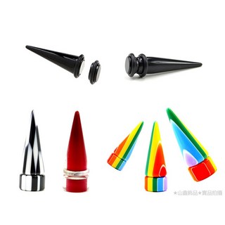 無耳洞磁石尖牙耳環【K B2266】直牙免穿耳洞耳骨夾假耳擴韓風實拍個性飾品