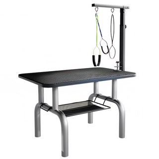 애견 미용 테이블 받침대 반려동물 강아지 거치대 도구, 1개, 블랙80x50x78cm