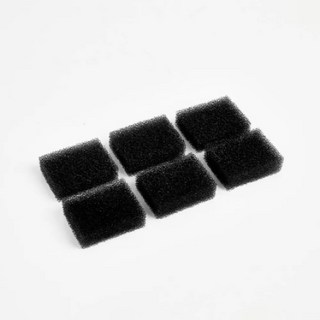 PETKIT佩奇寵物 犬貓適用, 1個, 方形過濾棉 (無線馬達活水機專用), 黑