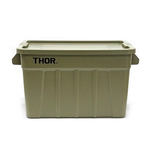 Thor 多功能層疊方形收箱 75L （2024日本限定）, 橄欖綠, 1個