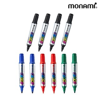 모나미 보드마카 혼합10p (흑4p+청2p+적2p+녹2p) 세트