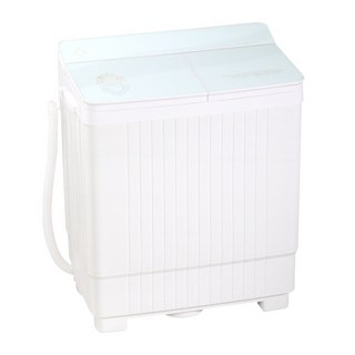 IDEAL 愛迪爾 E0740 強化玻璃 雙槽洗衣機 5.8kg, E0740W(白色玻璃款)