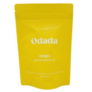 [공식몰] 오다다 하트웜티 / 무설탕 배도라지 목건강지킴이, 2g, 24개입, 1개