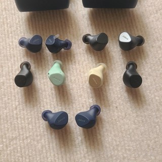 자브라 엘리트 Jabra 블루투스 한쪽 유닛 왼쪽 오른쪽 이어폰 충전케이스, 블랙E4 오른쪽 새상품