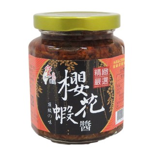 寶島蜜見 櫻花蝦醬 精選台灣櫻花蝦 拌飯拌麵佐餐最佳選擇, 285g, 1個