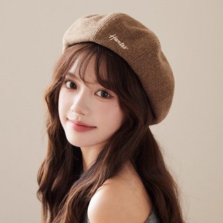 文藝時尚貝雷帽 女款秋冬八角帽 大頭圍顯小臉 百搭韓系南瓜帽 復古畫家帽