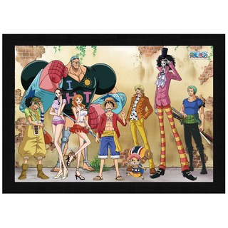 1000피스 직소퍼즐 원피스 밀짚모자 해적단 (액자옵션선택) HS202297, 1개, 퍼즐+우드블랙 직소퍼즐액자포함