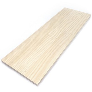 아이베란다 원목 집성목 미송 라운딩 샌딩 선반 상판 나무판 목재, 2개, 12(두께)x240x600mm(엣지샌딩)