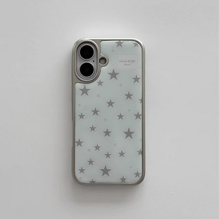애플데이즈 민트 별패턴 아이폰케이스