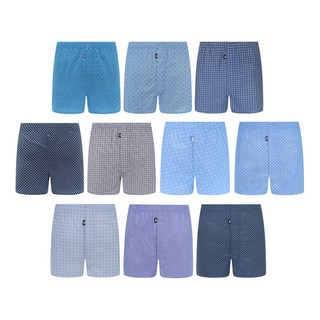 트라이 남성용 쾌적한 고급 순면 트렁크 팬티 10종세트